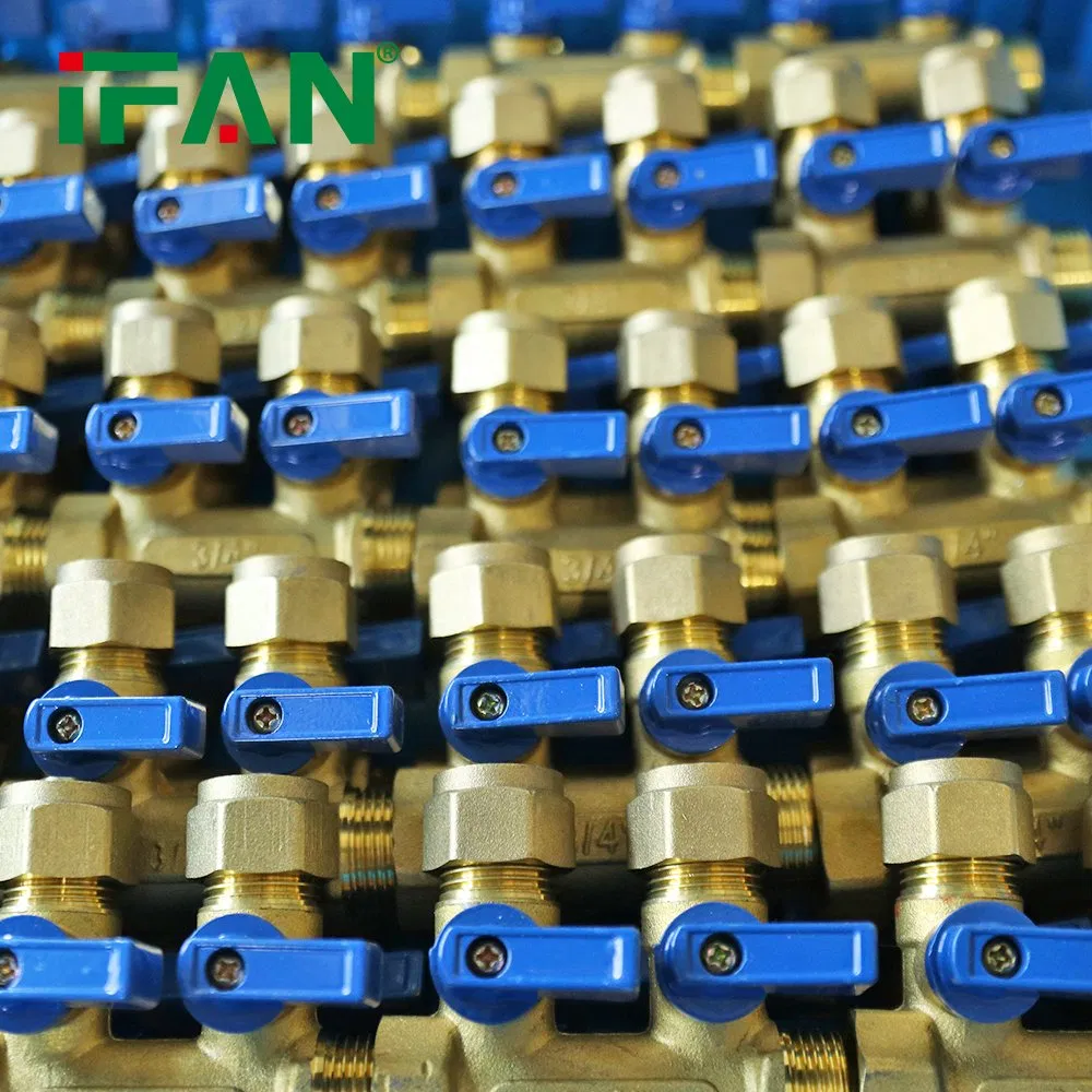 Ifan Factory Direct Sell Manifold Brass 3/4" Brass Water Manifold 2-6 Hole Flowing Water Long Service Life Brass Manifold