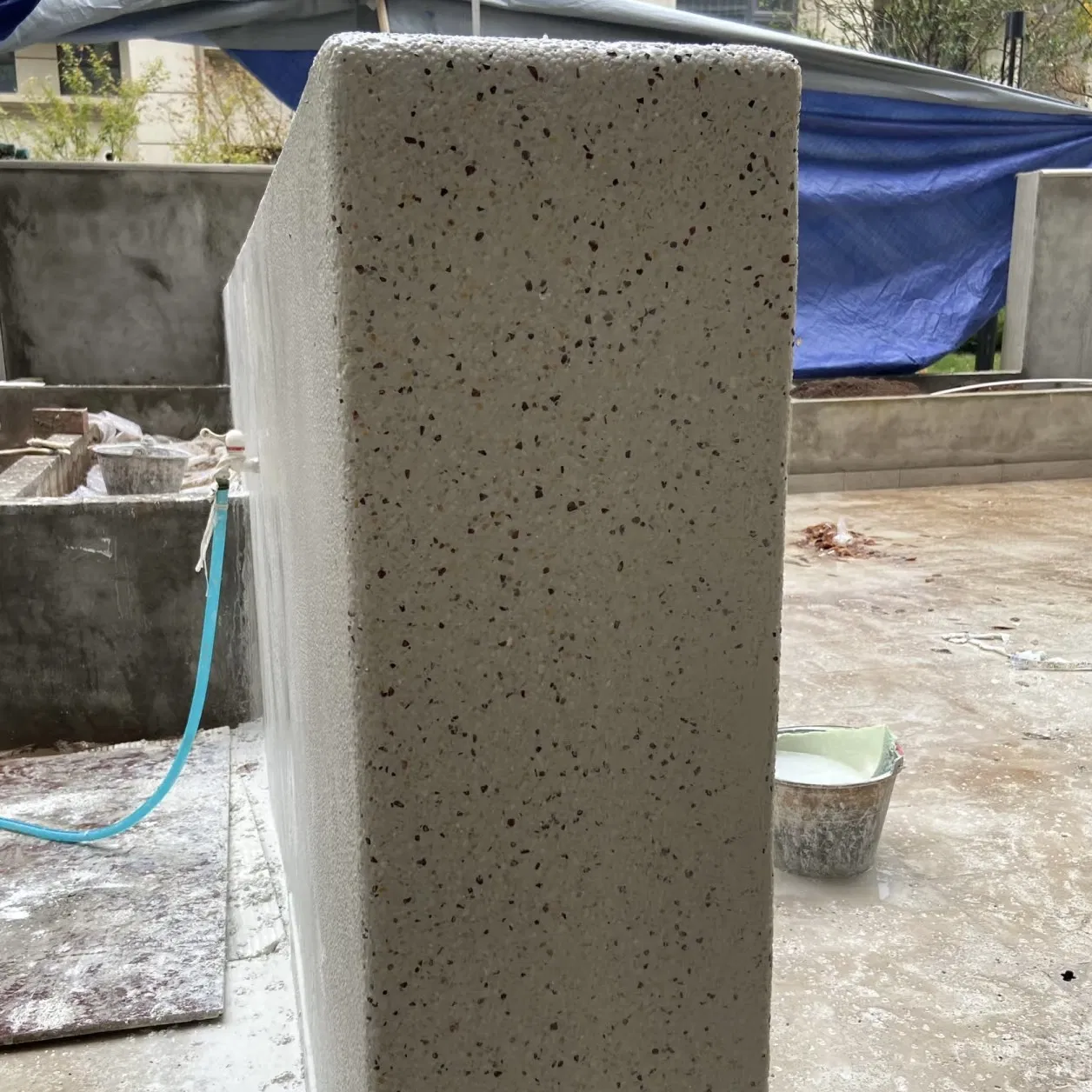 Sturdy Factory Direct Resin Primer Wall Floor Stone Coating Resin Washed Stone
