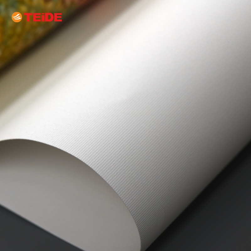 Seamless Digital Printing Polyester Textile Coated Wall Fabric