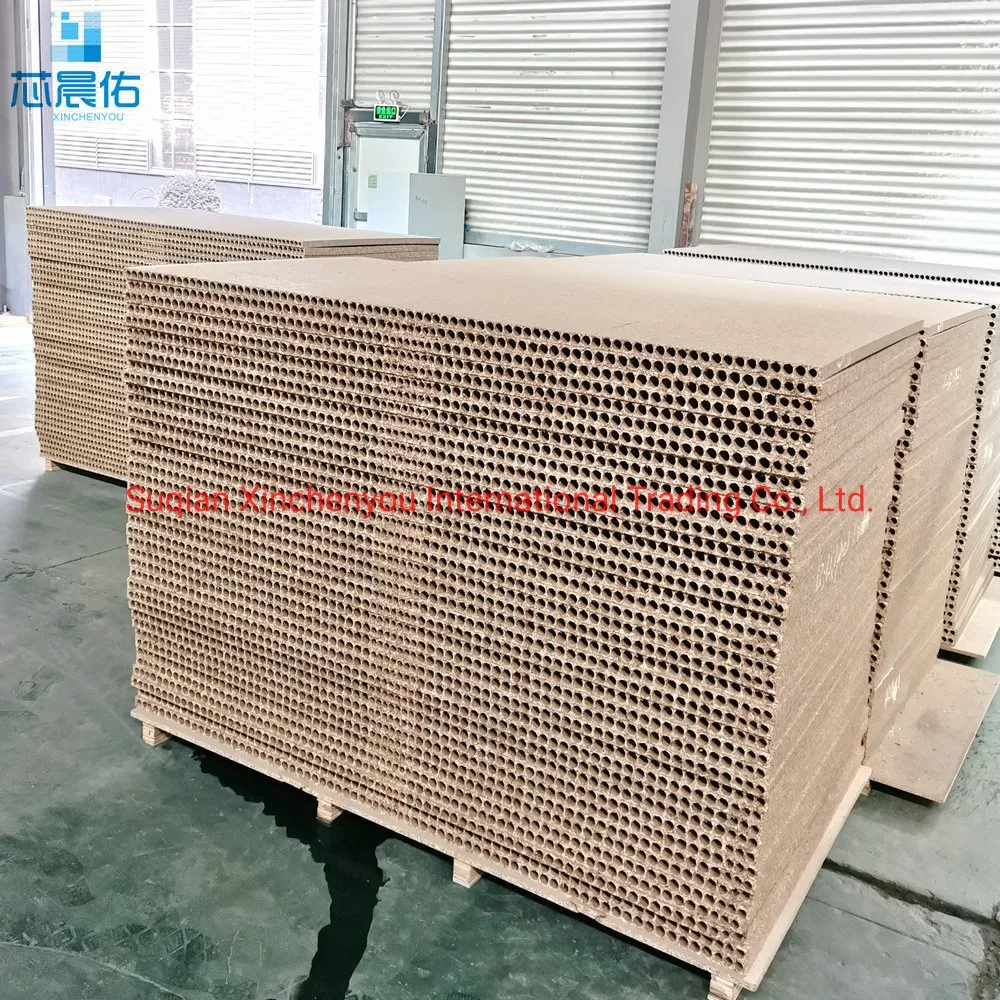 Hot Selling Middle East 2090*1180*24/28/30/33/35/40mm Hollow Chipboard/Hollow Particle Board