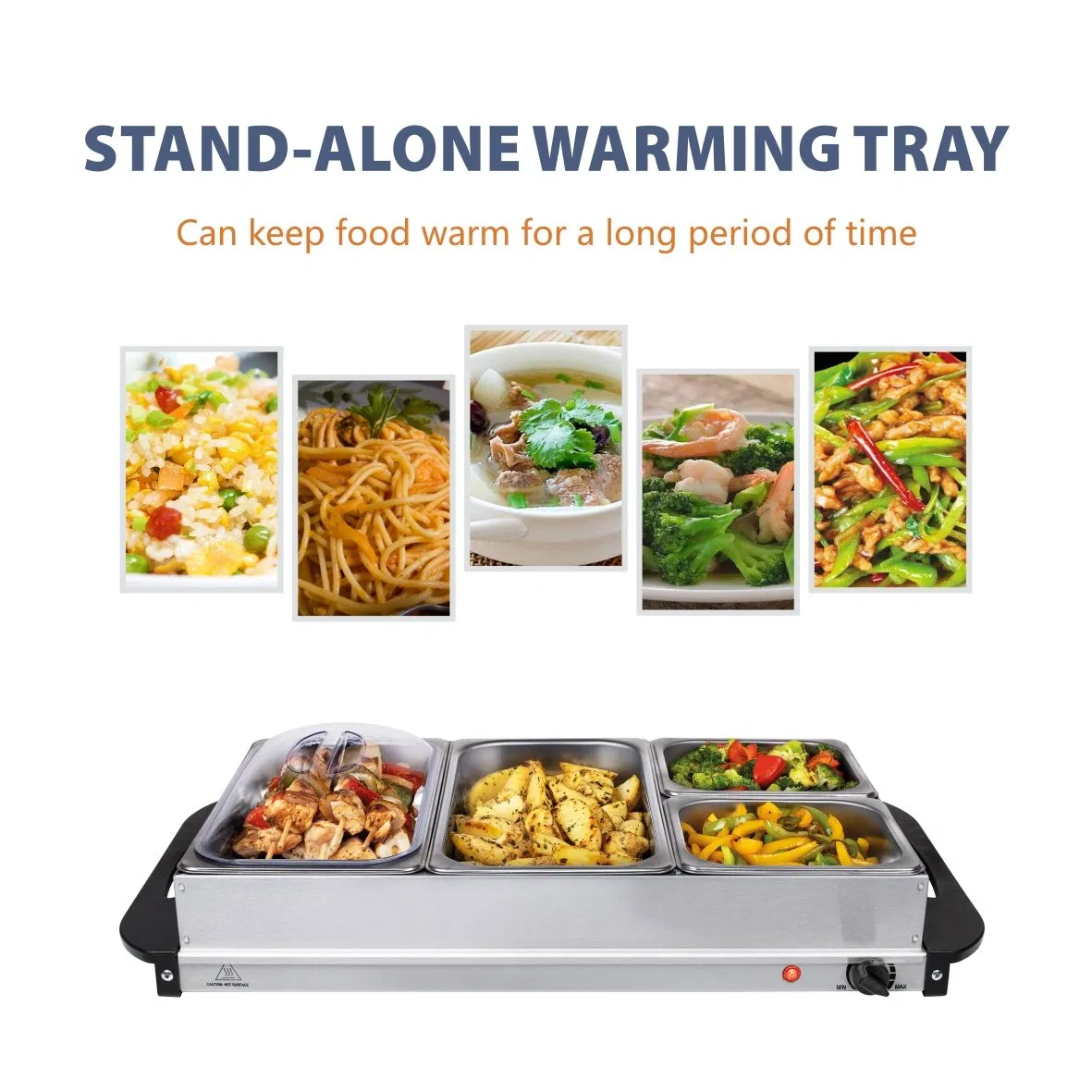 Stainless Steel Buffet Cater Equipment Soup Warmer