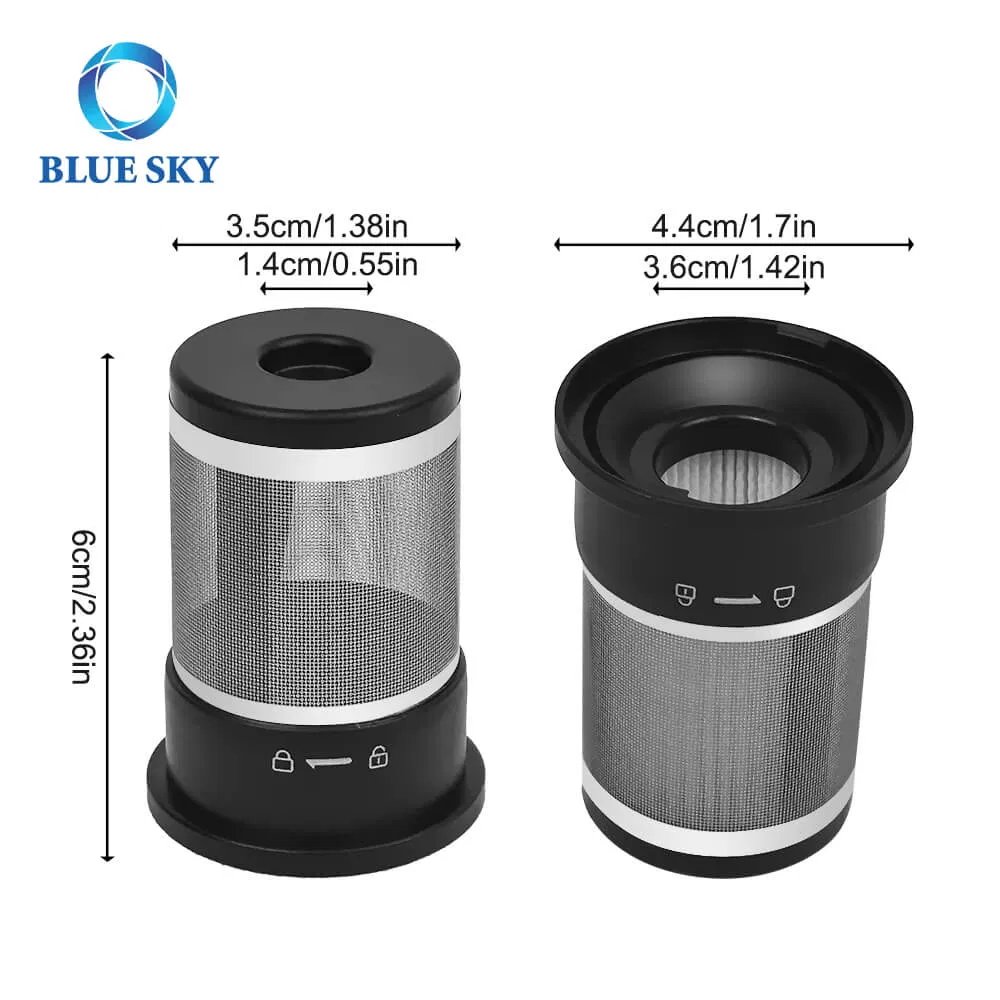 Household Vacuum Cleaner Spare Parts, A06I Metal Filter Vacuum Cleaner Filter Replacement for Tineco Vs020500cn
