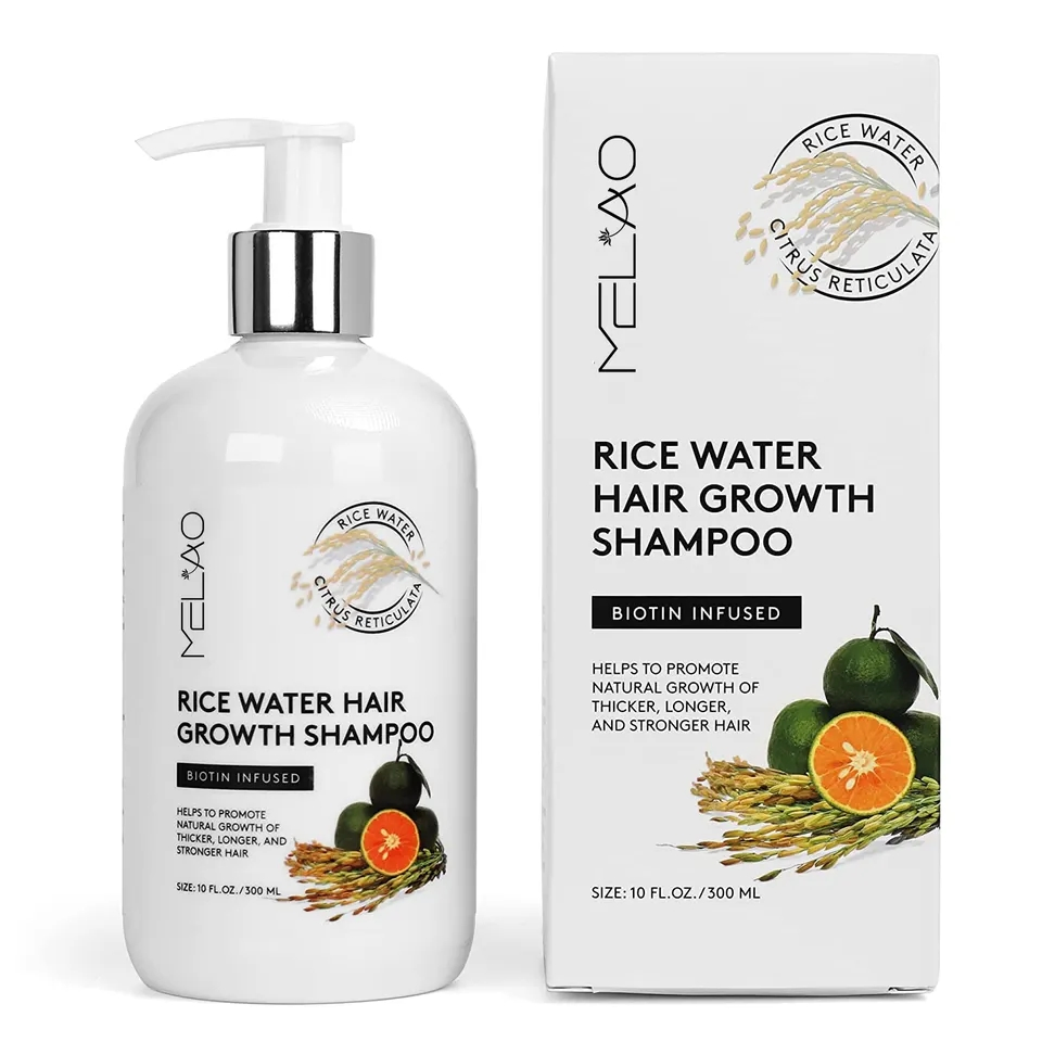 Biotin Infused Hairs Soothing Nourish Anti Hair Loss Rice Shampoo