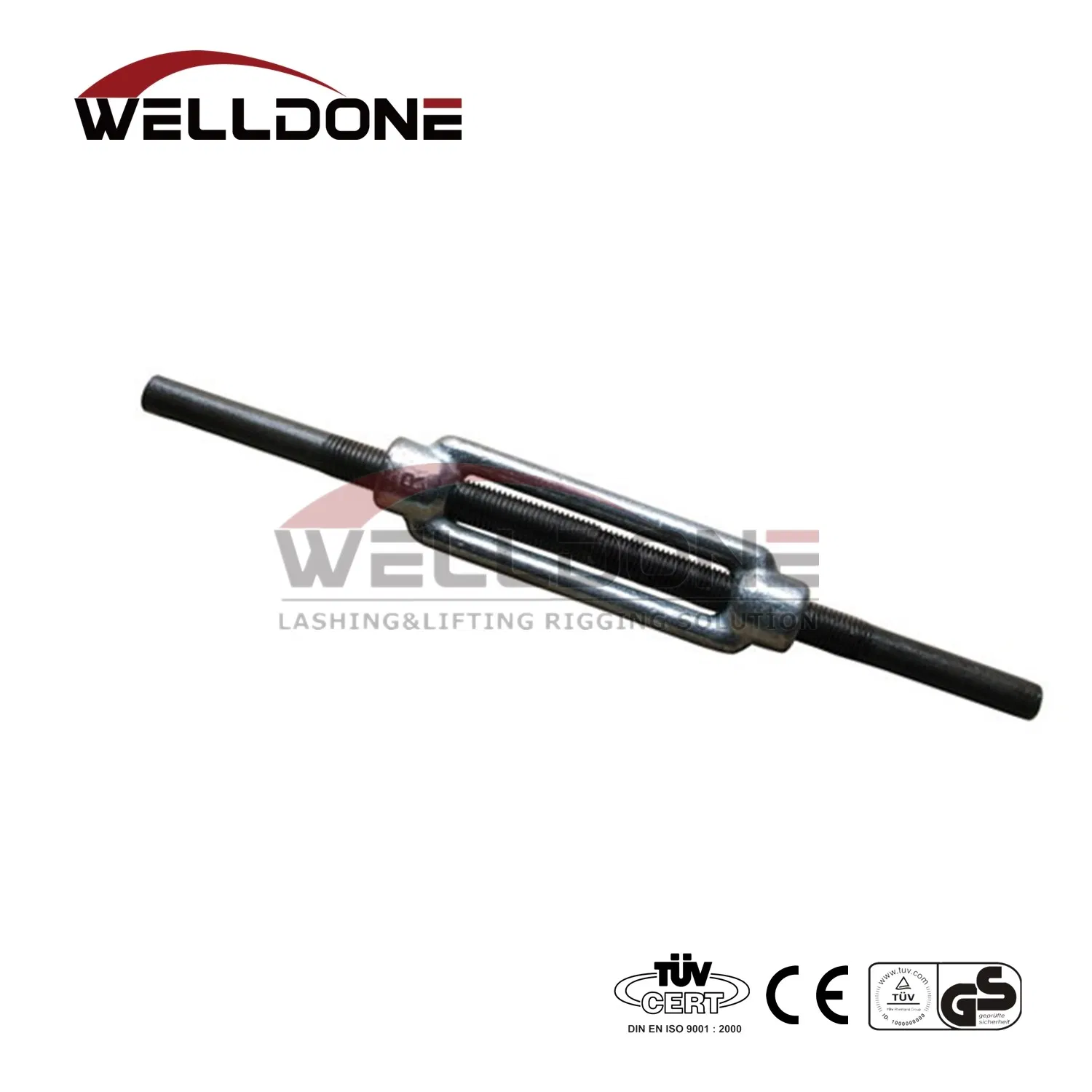 Forging Turnbuckle with Hook, Plates, Stub Ends DIN 1480