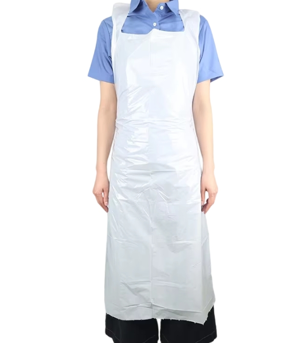 Wholesale PE Plastic Aprons Durable for Food Processing & Industrial Cleaning