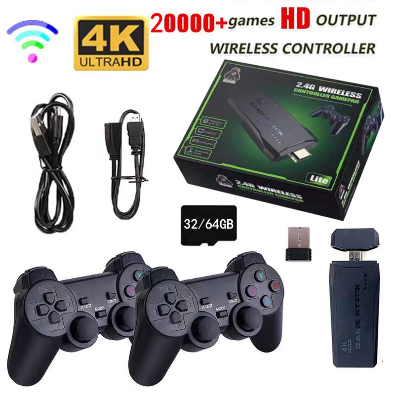Игровая приставка M8 Game Stick 4K с 10000+ игр