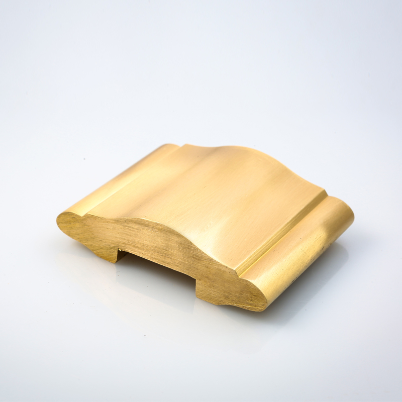 Customized Brass Handrail Profiles for Villa Clubs Copper Profile Extrusion Processing Manufacturer