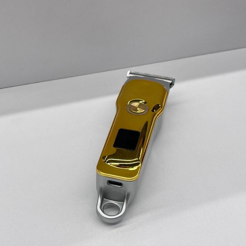 Gold Electric Hair Cutting Machine Rechargeable Hair Man Trimmer