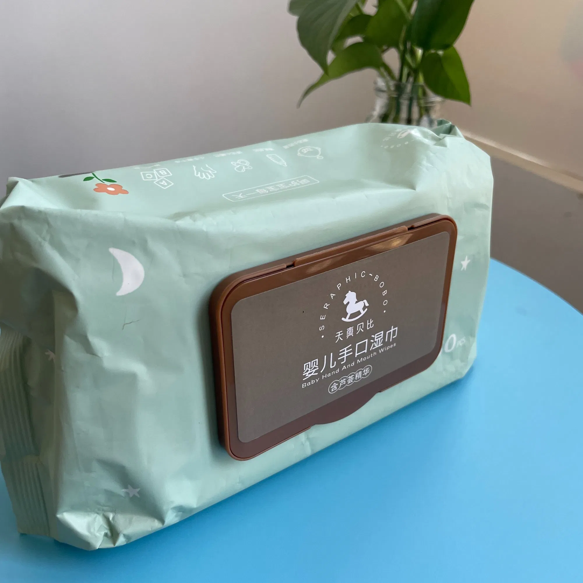 China Factory Direct Sales Cleaning Products Disposable Flushable Skin Soft Non-Woven Cotton Soft Baby Wipes