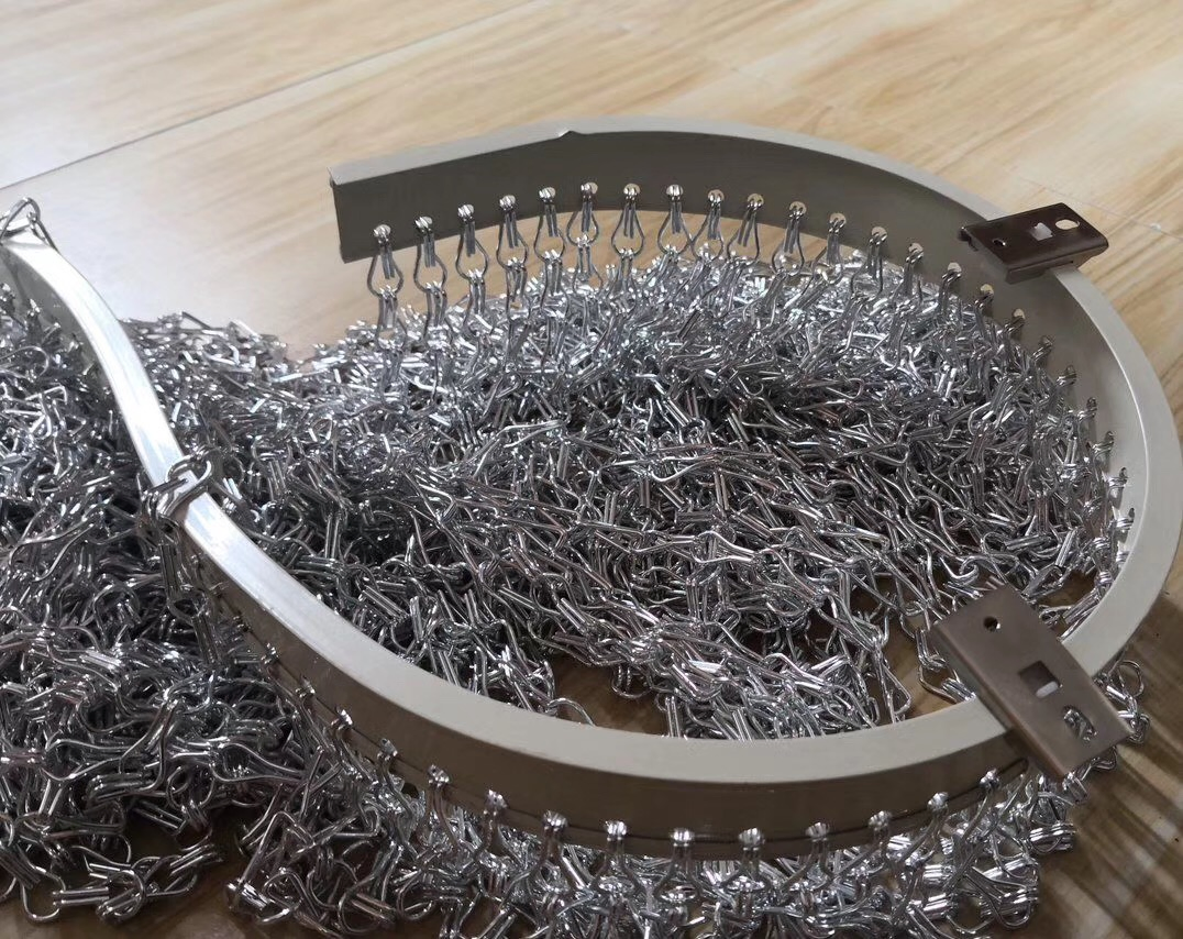 Dector Aluminum Chain Metal Drapery with Colors