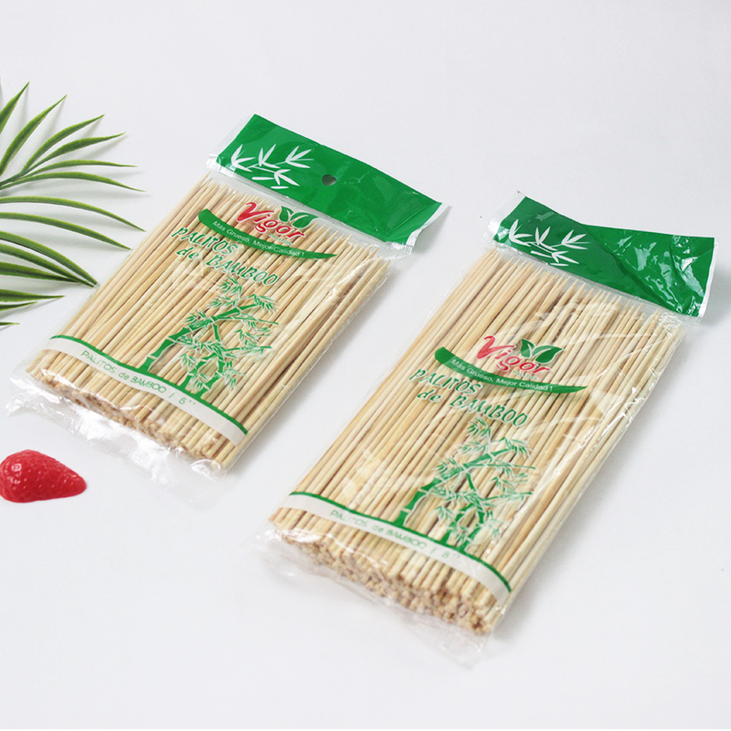 Food Grade BBQ Skewers Bamboo Skewers Barbecue Skewers Grill Sticks