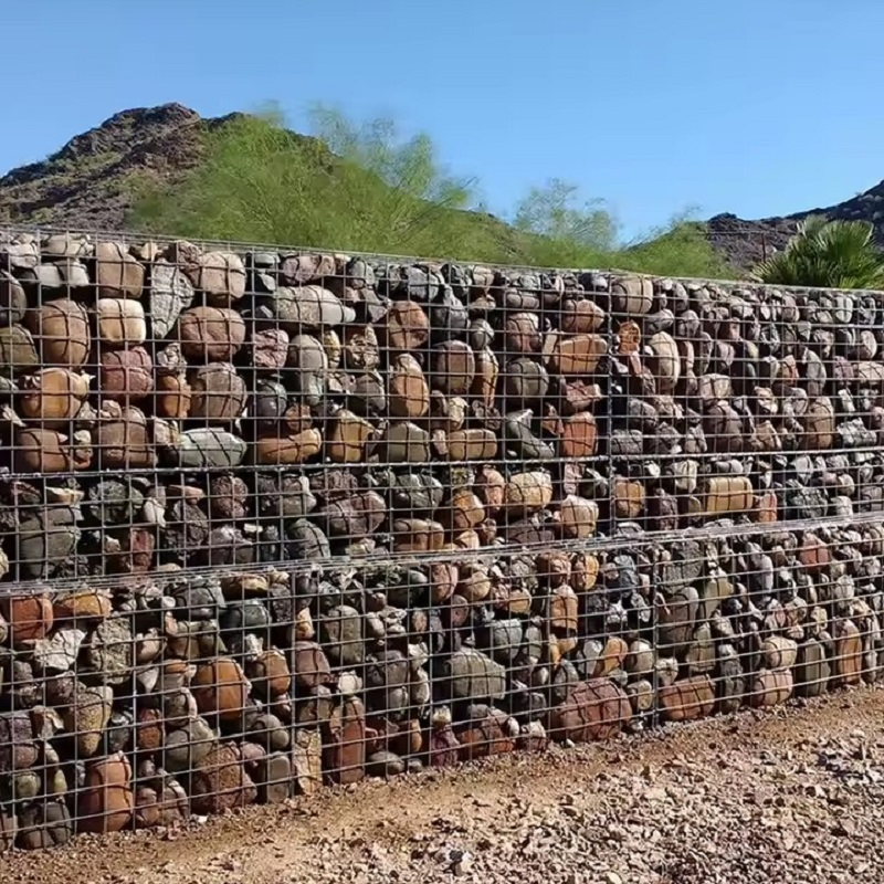 Manufacturing China Iron Welded Mesh Galvanized Gabion Netting Cages