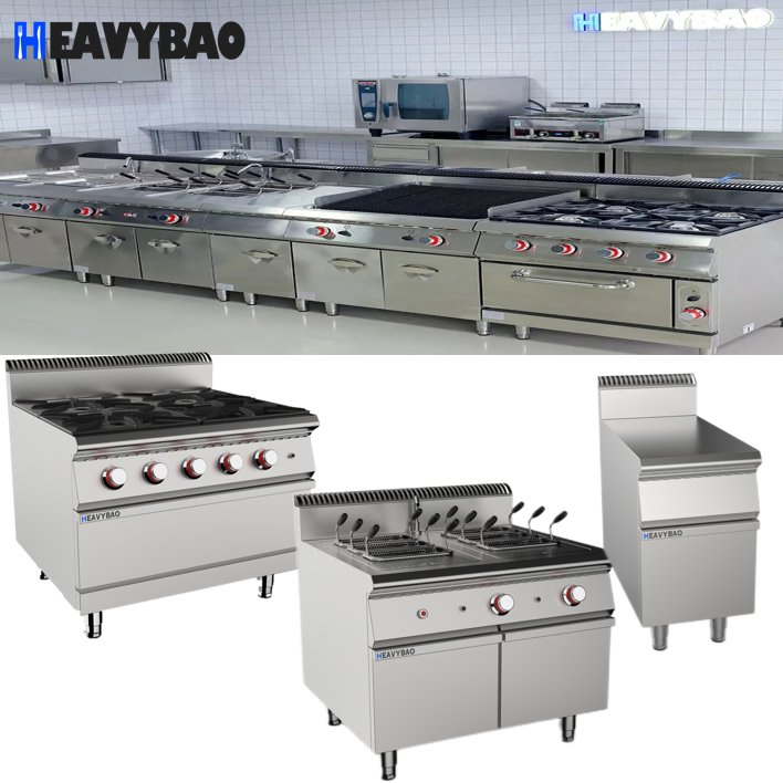 Heavybao Commercial Kitchen Equipment for Restaurant Appliances Hotel Kitchen