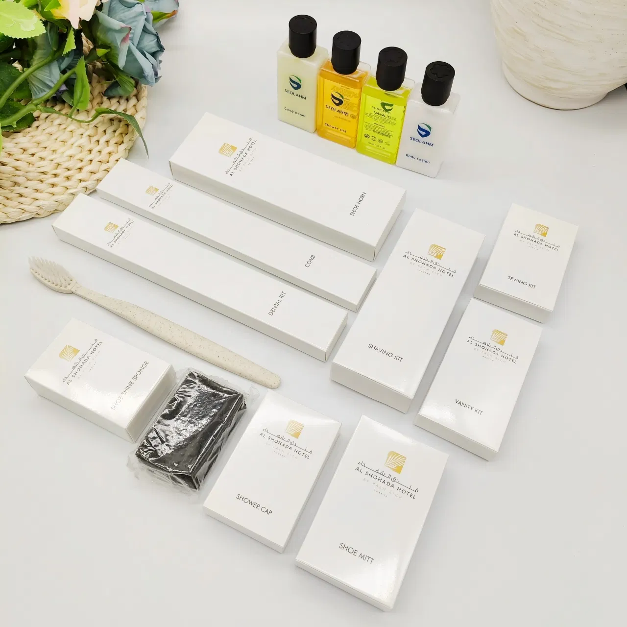 OEM Custom Luxury Hotel Toiletries Amenities Kit Hotel Supplies Amenity