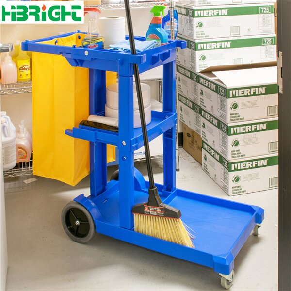 Multi-Functional Janitor Cart for Cleaning