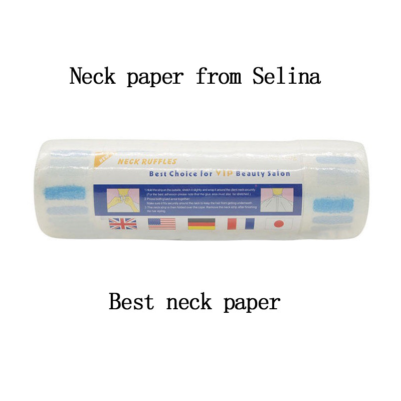 Disposable Neck Papers on Roll Hairdressing Neck Paper for Barber