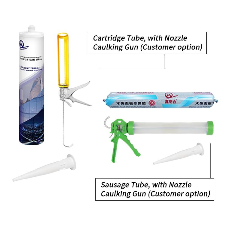 Custom Roof and Gutter Neutral Cure Structural Adhesive White Silicone Sealant