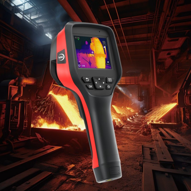 Handheld Thermal Camera with Temperature Measurement Algorithms and HD Image Algorithms