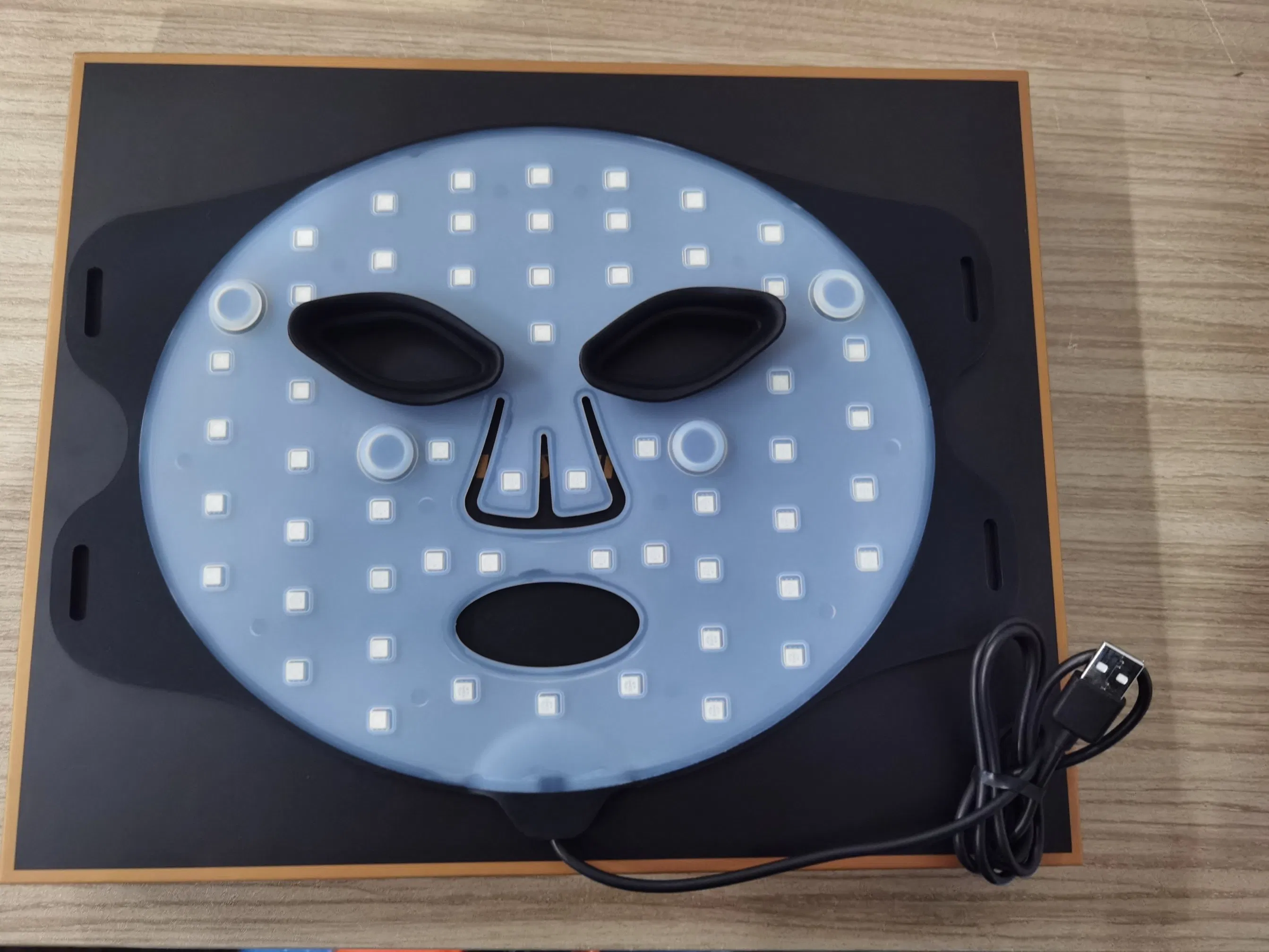 Red Light Therapy Mask for Face, Glow Time LED Face Mask Light Therapy for Anti-Fine Line