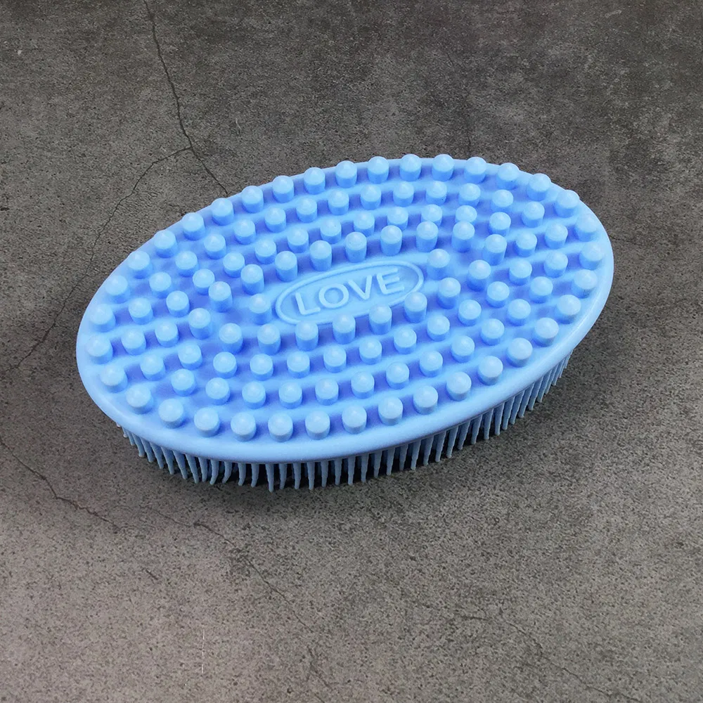 Double Sided Silicone Body Massager Bath Brush