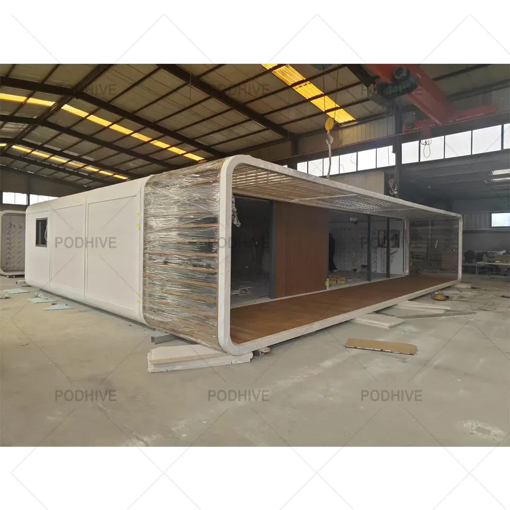 Apple Pod Villa House 2 Bedrooms 40FT Container Home Apple House Apple Cabin Container Portable House for Traveling Camping