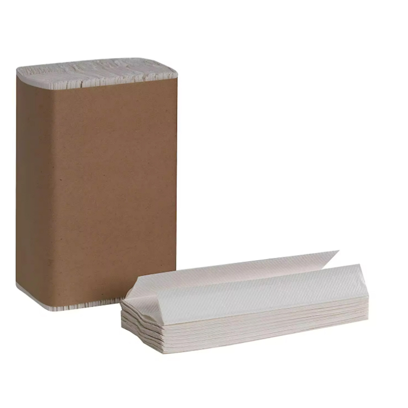 High Quality Restrooms/Public Places Bamboo Virgin Pilp Hand Paper Towel