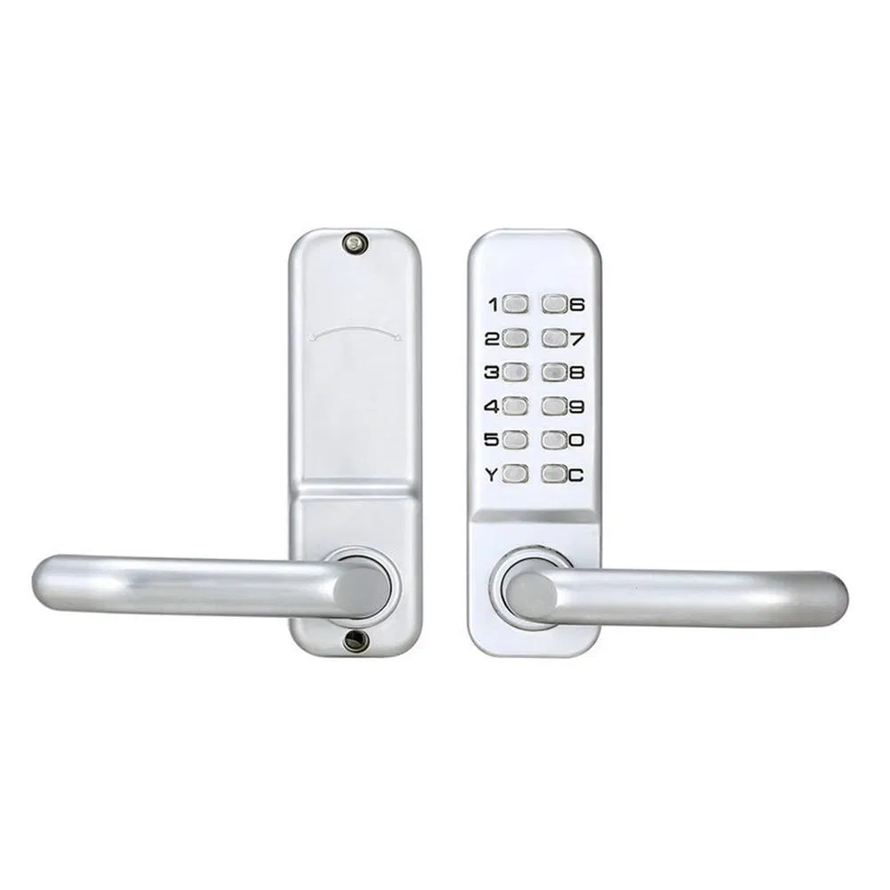 Mechanical Digital Door Lock Waterproof Intelligent Electronic Lock Push Button Keypad Keyless Code Combination Lock Set