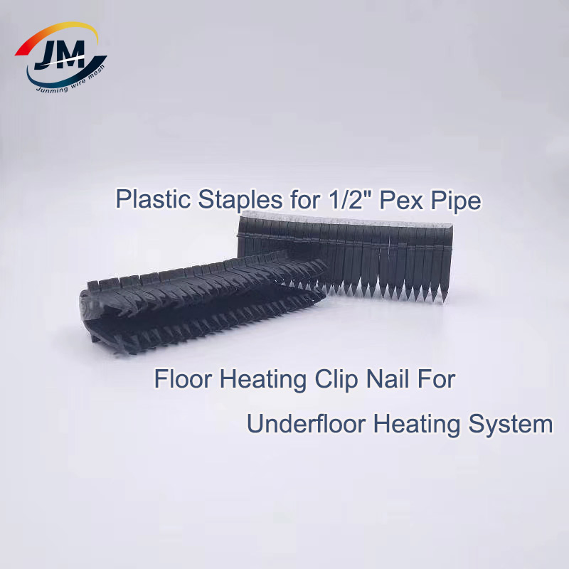 Factory Price Underfloor Heating Plastic Clip Nails 40mm 60mm for Dia 16mm Pipes