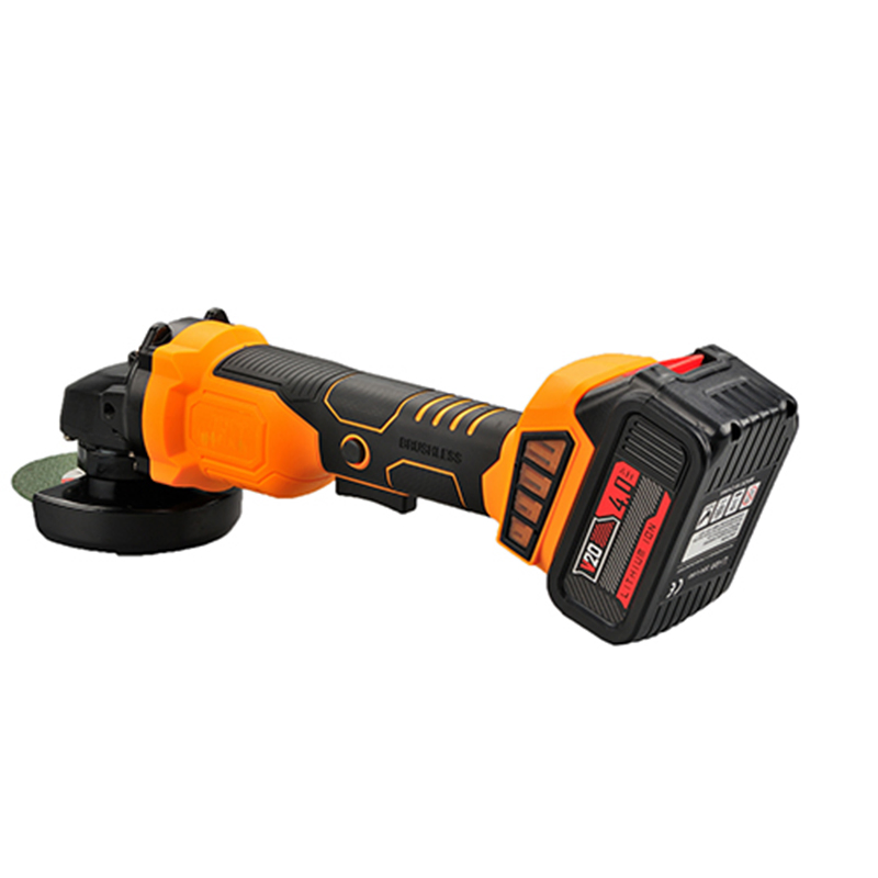 21V Brushless Angle Grinder for Metal Cutting with 115mm Wheel