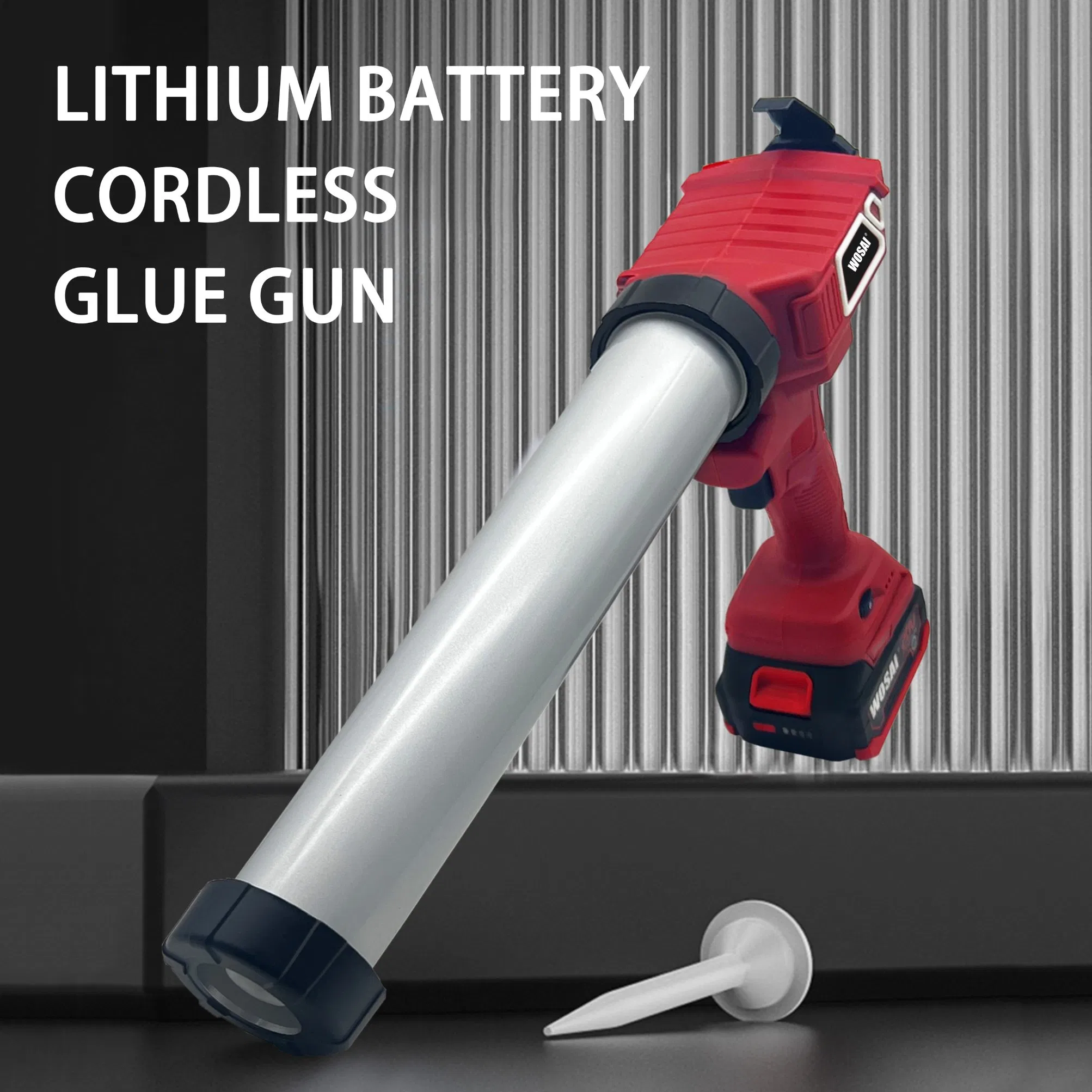 20V Dual Purpose Single Tube Electric Sealant Caulking Tool Beauty Seam Glue Electric Silicone Gun