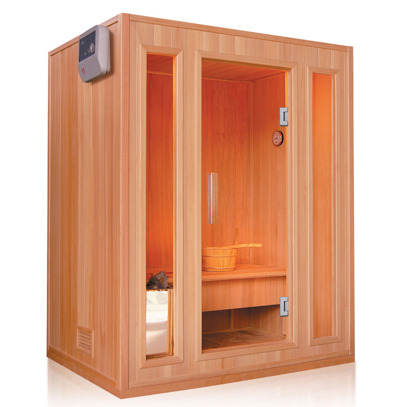 Canadian Hemlock Indoor Traditional Sauna