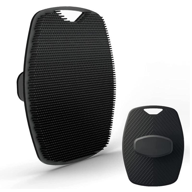 Body Buffer Exfoliating Hair Shampoo Skin Scrubber Cleaning Silicone Bath Cleaning Brush
