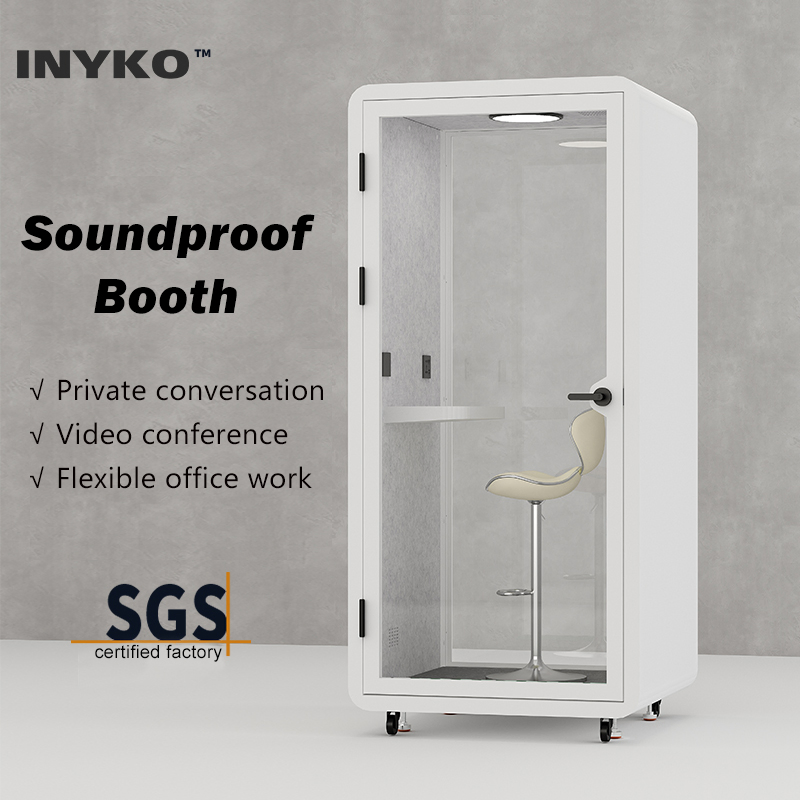 Fast Installation Acoustic Office Live Video Room Soundproof Acoustic Office Pod Private Movable Telephone Call Phone Booth