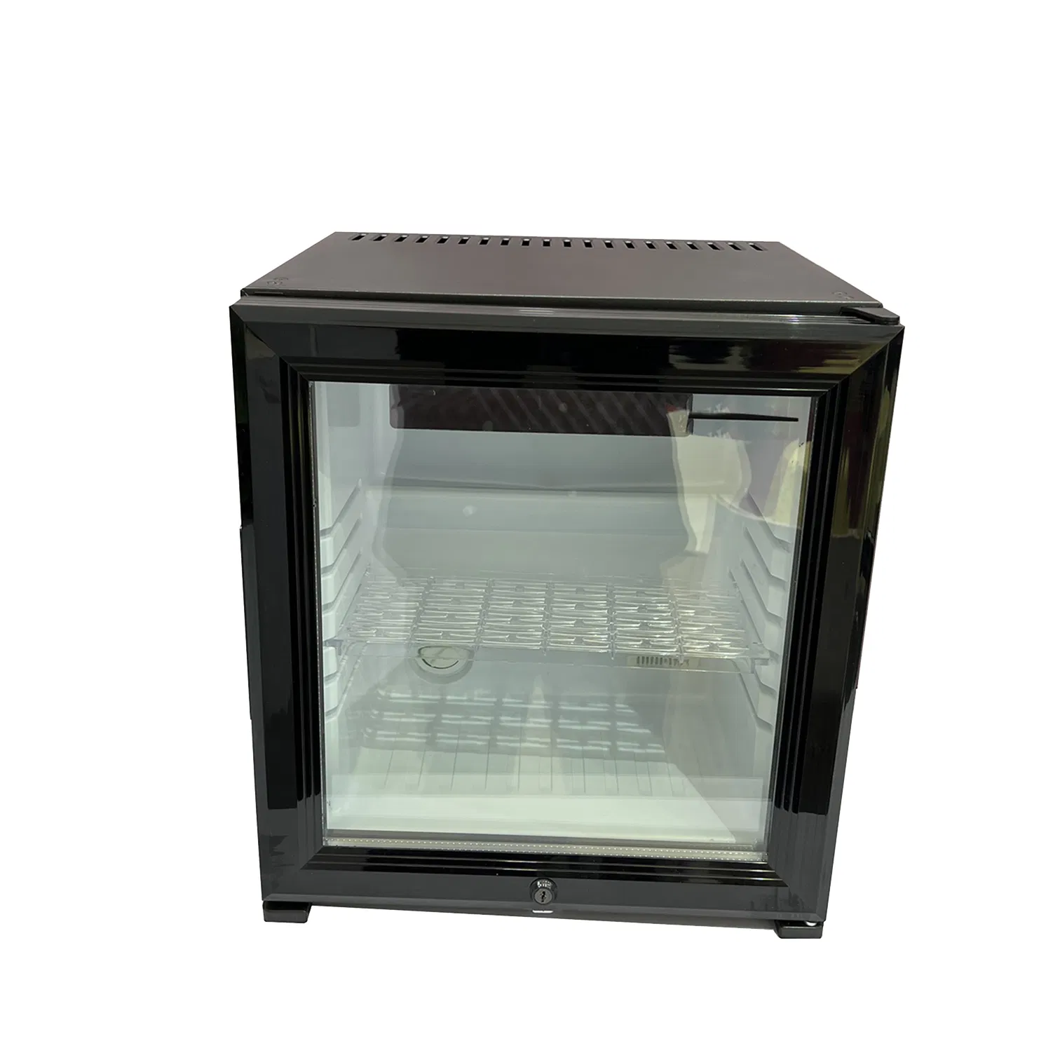 Luxury Black Electronic Type Small Fridge Minibar for Guest Room and Office