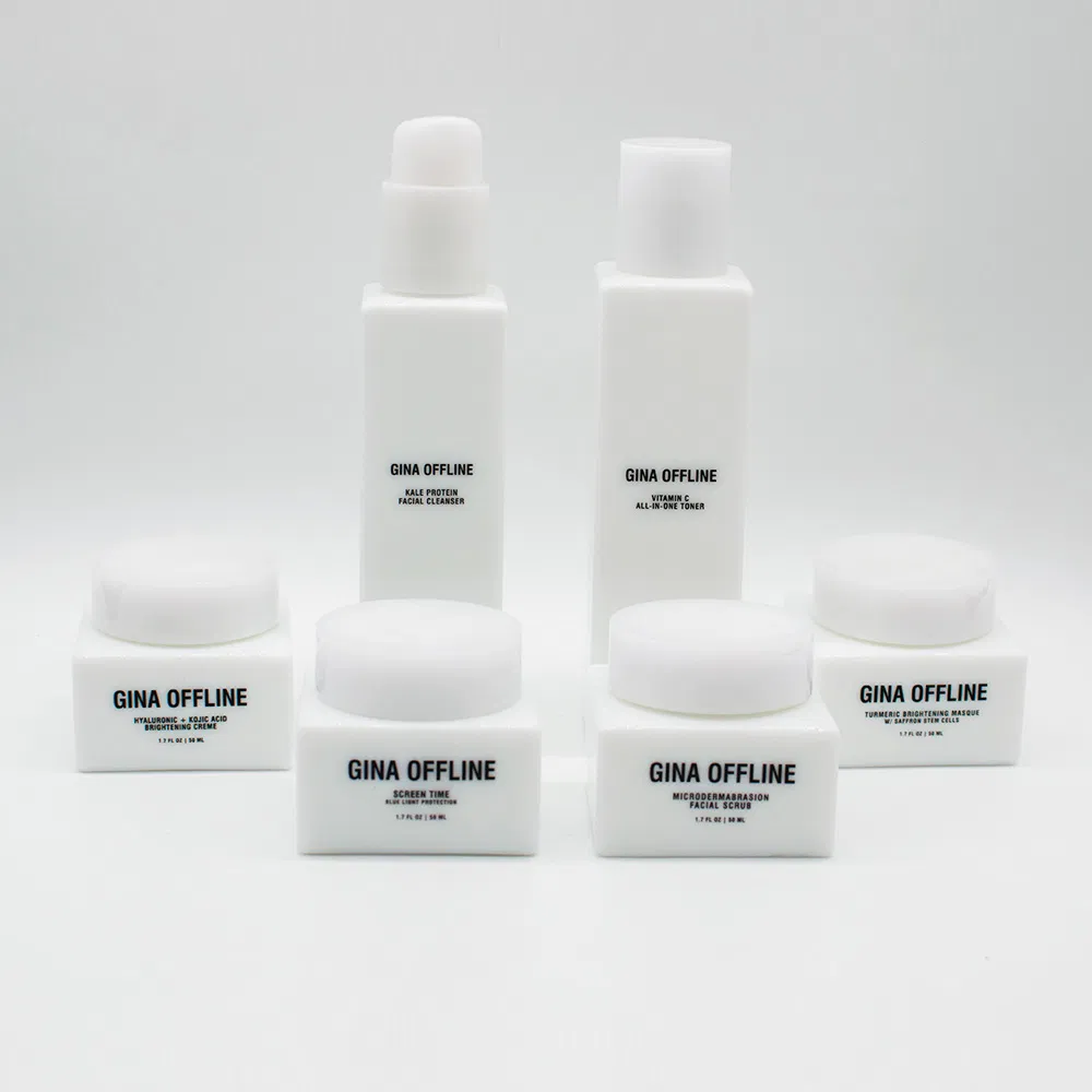 Factory Price Cosmetic Packaging Set Lotion Glass Bottle