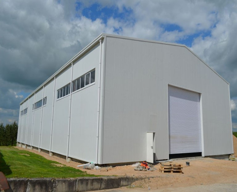 Steel Structure Bridge Application and GB Standard Low Cost Prefab Warehouse