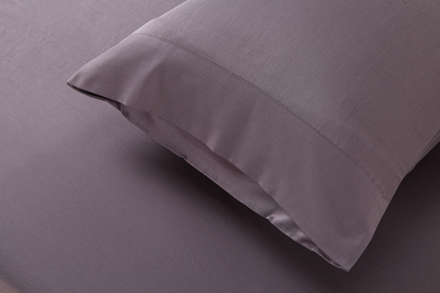600tc Bamboo Cotton Bed Sheet Set Charcoal Color