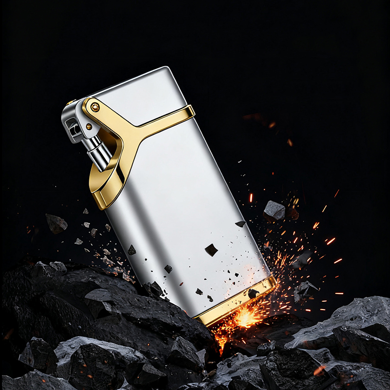 Intelligent Voice Controlled Hydraulic Rod Kerosene Lighter with Multiple Ignition Methods