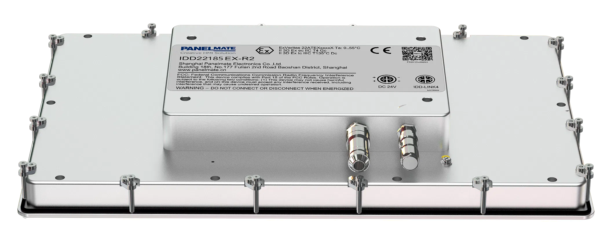 18.5 Inch IP65 Rugged Explosion-Proof Industrial Control Panel Touch Screen Display with Kvm Extender