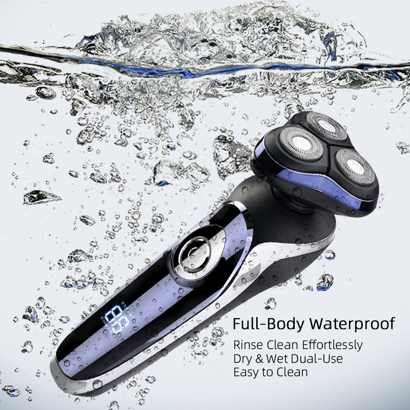 USB Rechargeable Electric Shaver 4 in 1 Shaving Kit for Man