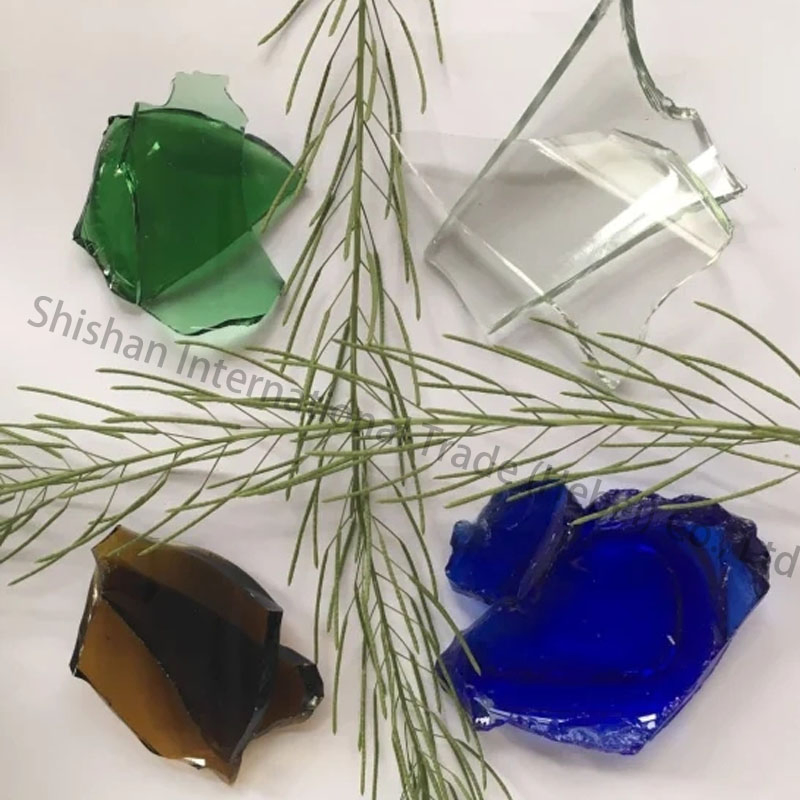 Factory Direct Sale, Cleaned White Flint, Transparent Broken Bottle Glass Cullet