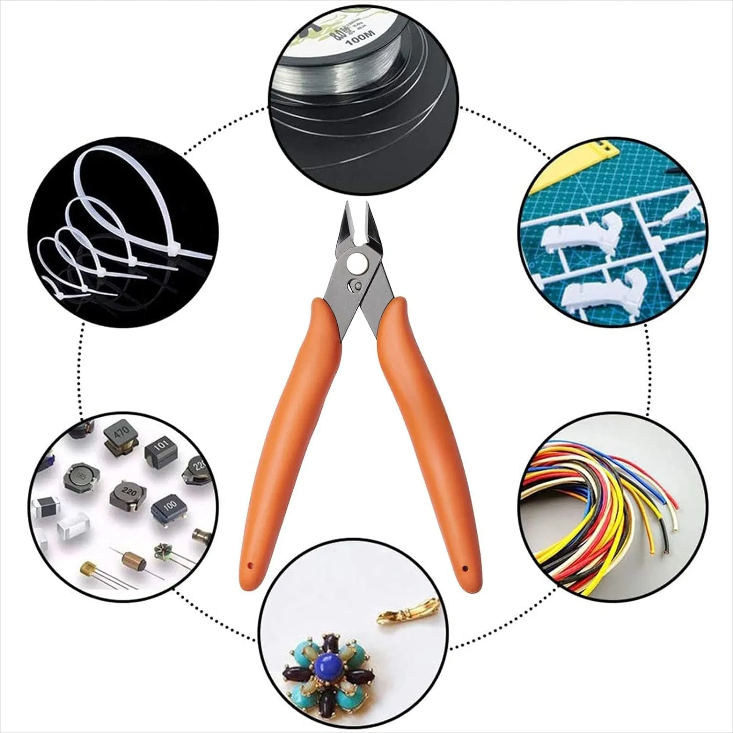 Cable Wire Stripper Cutter Crimper Automatic Multifunctional Crimper Stripper Plier Hand Tools