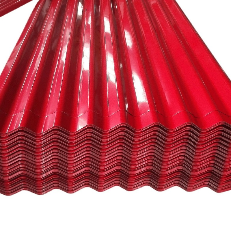 Color Coated Corrugated Iron Roofing Sheet for Rural Houses