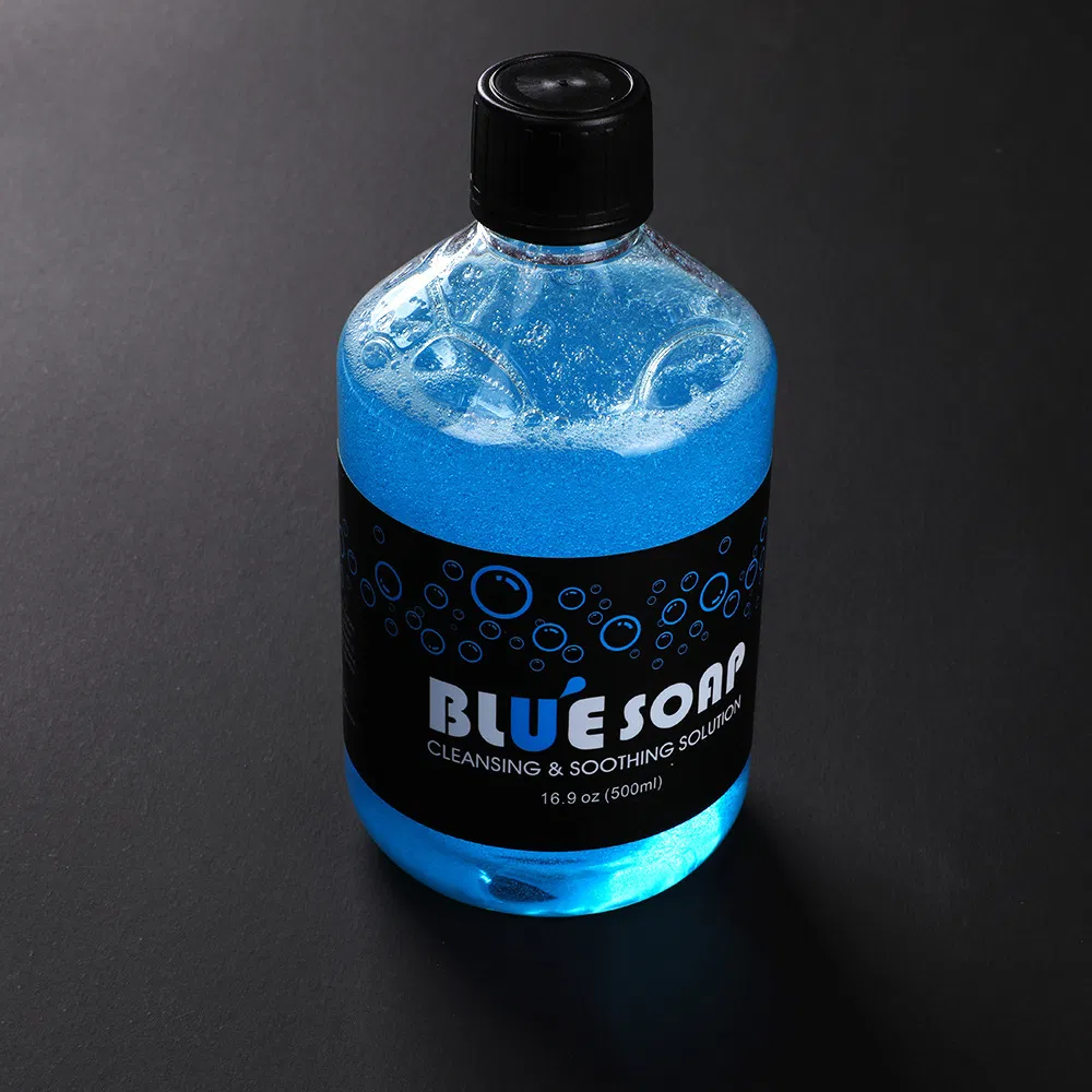 Очищающая пенка для тату Blue Soap, 500 мл