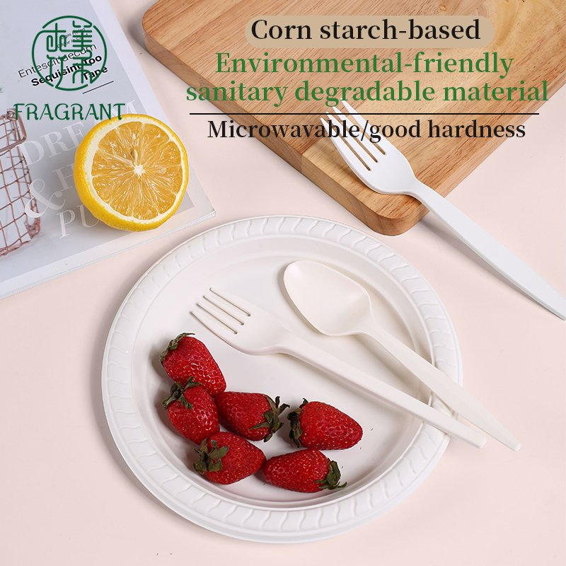 Wholesale Eco-Friendly Flatware Spoon Fork Knife for Cake