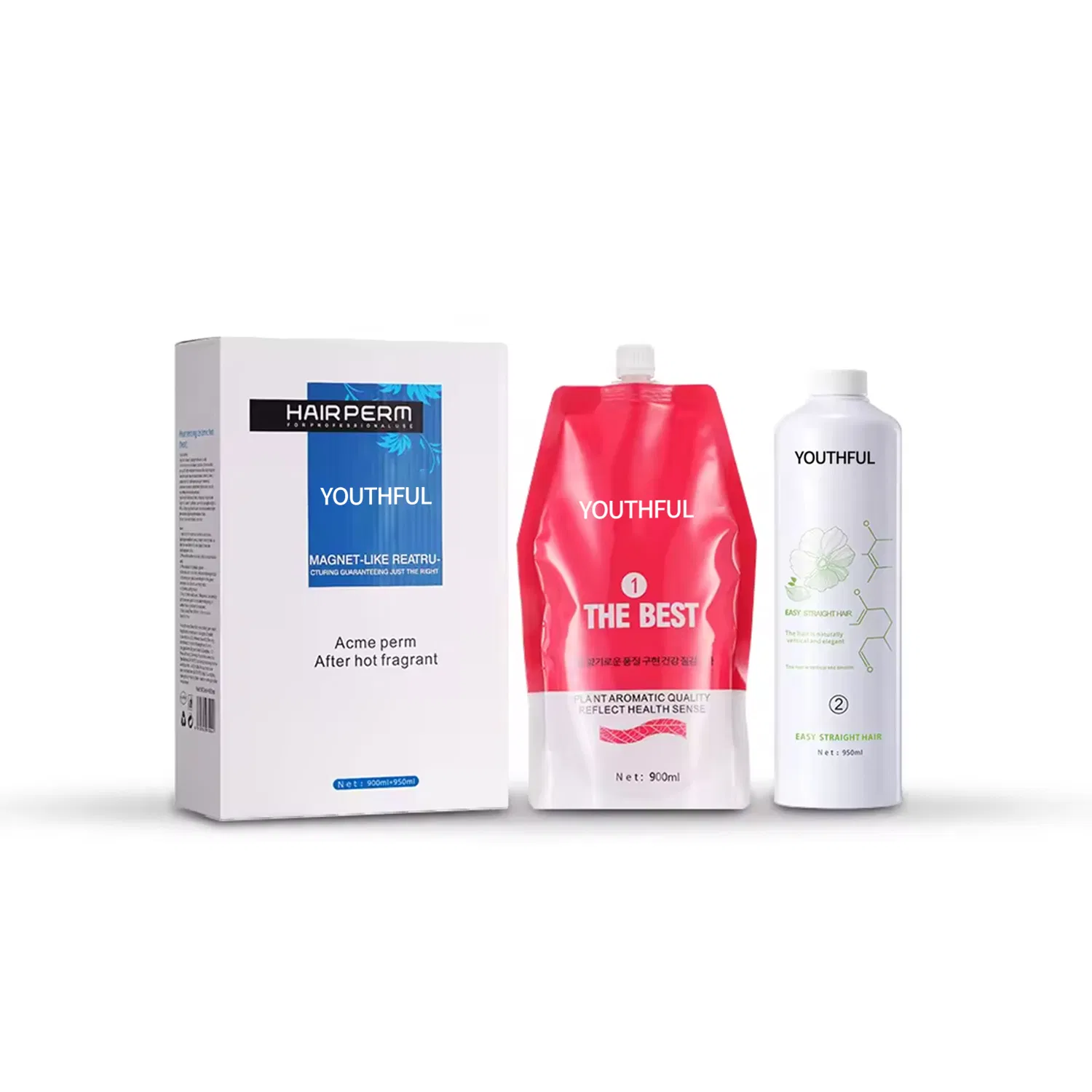 Salon Use 900ml Curling Hair Hot Perm Cream
