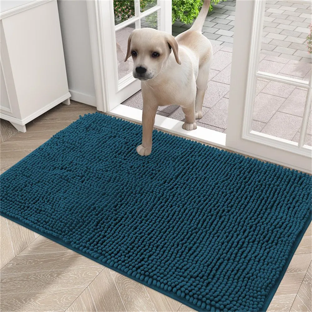 Absorbent Non-Slip Washable Floor Mats Dog Mud Mats