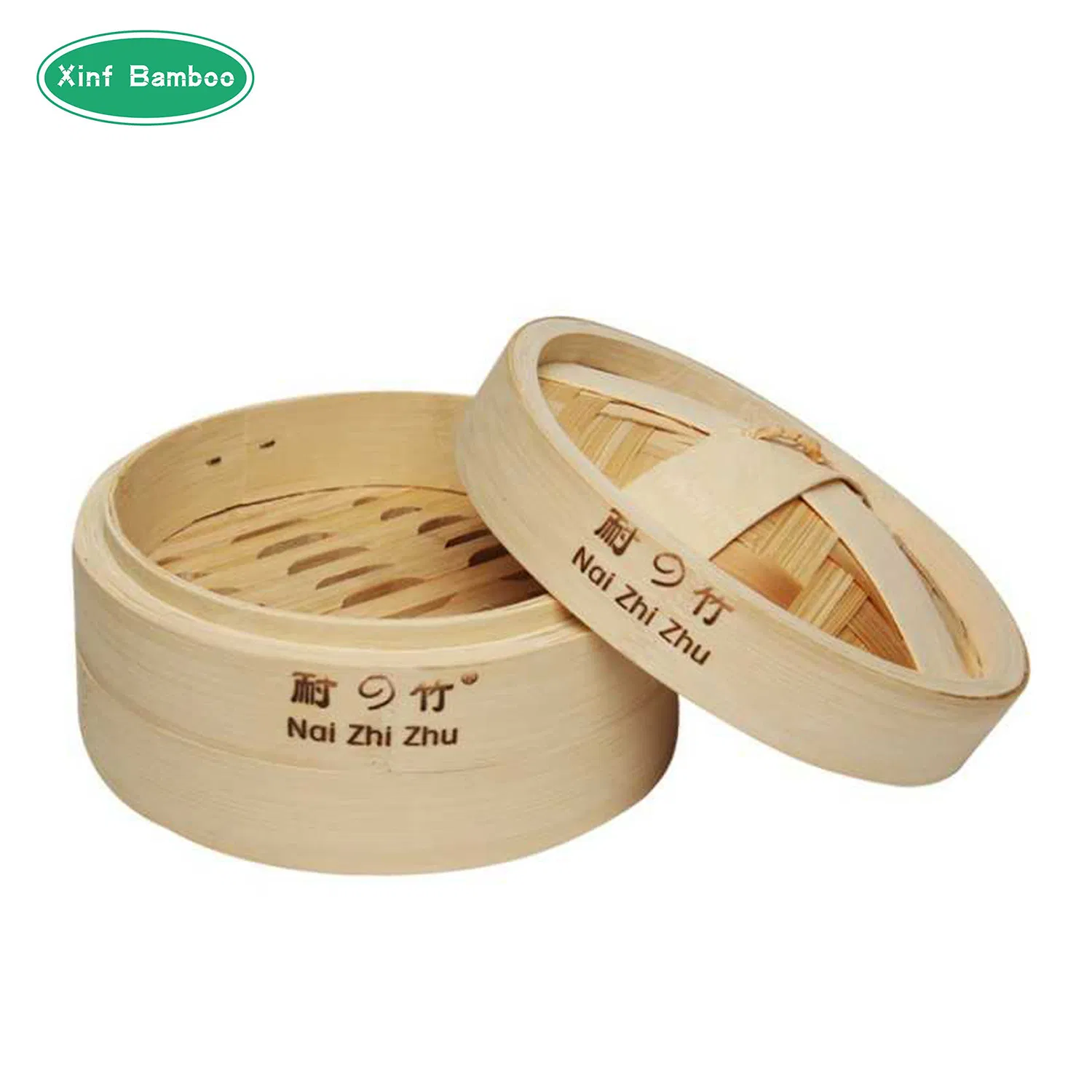 Бамбуковая пароварка коммерческая, 3 слоя, 40 см