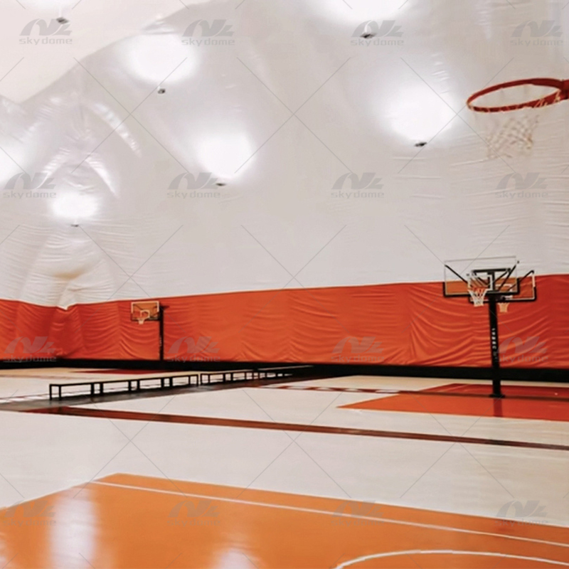 PVC Coated Membrane Basketball Air Dome