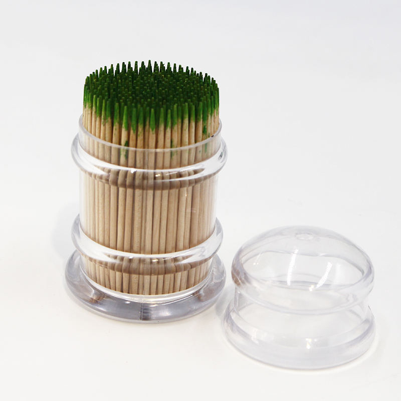 Disposable Bamboo Portable Household Banquet Bamboo Toothpicks 1000PCS Pack Independently Packaged Toothpicks